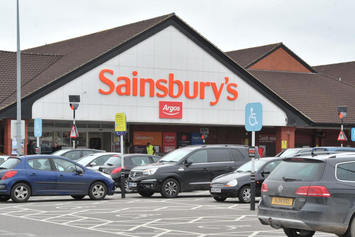 A child was hit by a car in the Sainsbury's car park (stock photo). <i>(Image: Newsquest)</i>