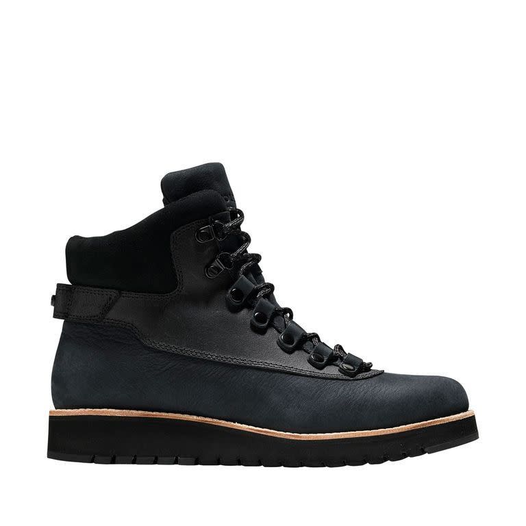 8) Cole Haan GrandExpløre Genuine Shearling Trim Waterproof Hiker Boot