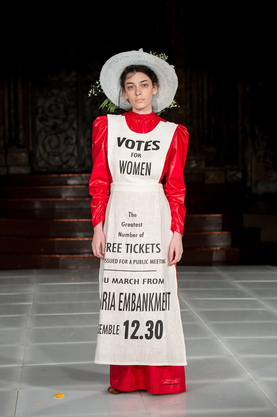 Vaquera&#x002019;s &#x00201c;The Handmaid&#x002019;s Tale&#x00201d; collection. - Credit: Andrew Morales/WWD