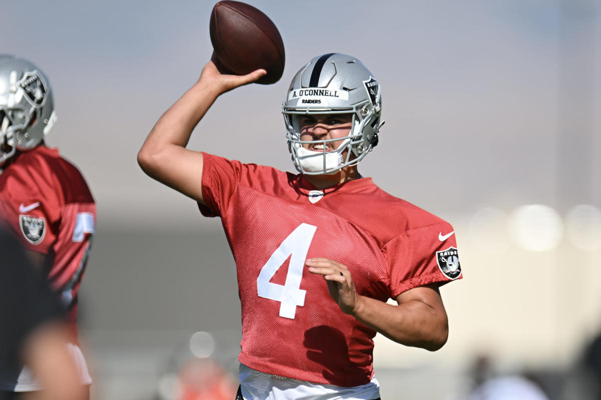 Report: Raiders expected to start rookie QB Aidan O'Connell