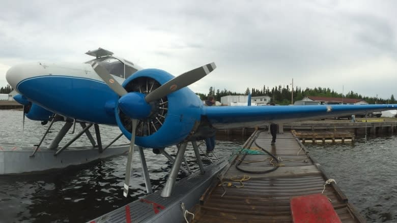 Antique seaplane makes stop in Labrador before ocean hop