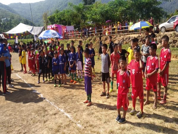 Kids participating in Golden Baby League in Manipur (Photo/ AIFF) 