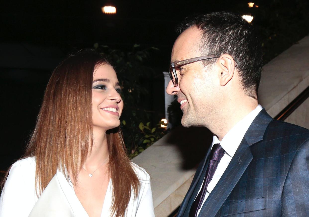 Laura Escanes y Risto Mejide en 2015, cuando comenzaron su relación. (Foto: Miquel Benitez / WireImage / Getty Images)