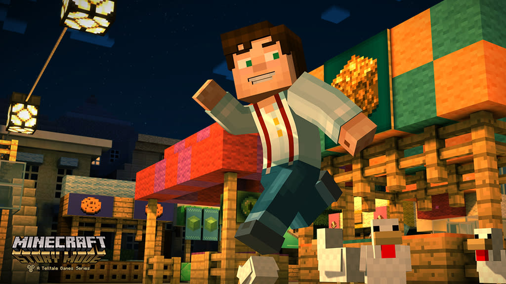 Kid-focused 'Minecraft's Story Mode' offers an actual plot