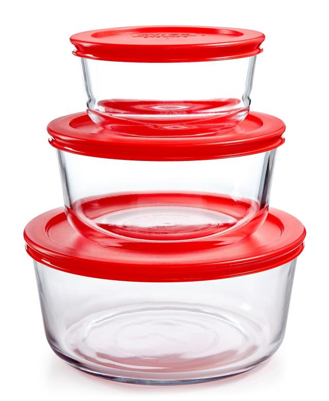 Pyrex 6 Piece Round Storage Set