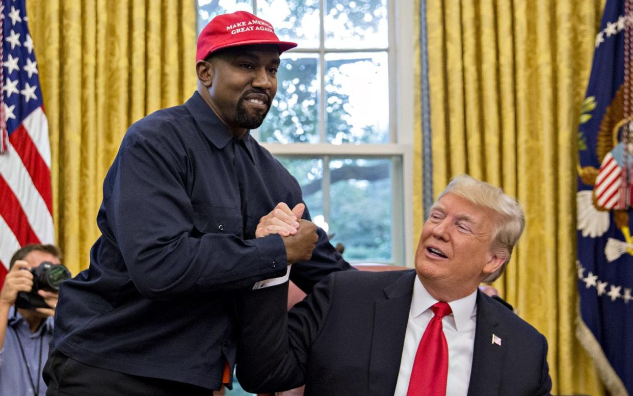 Kanye west Donald trump - Andrew Harrer/Bloomberg