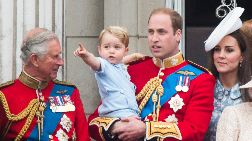Curious at Trooping The Colour