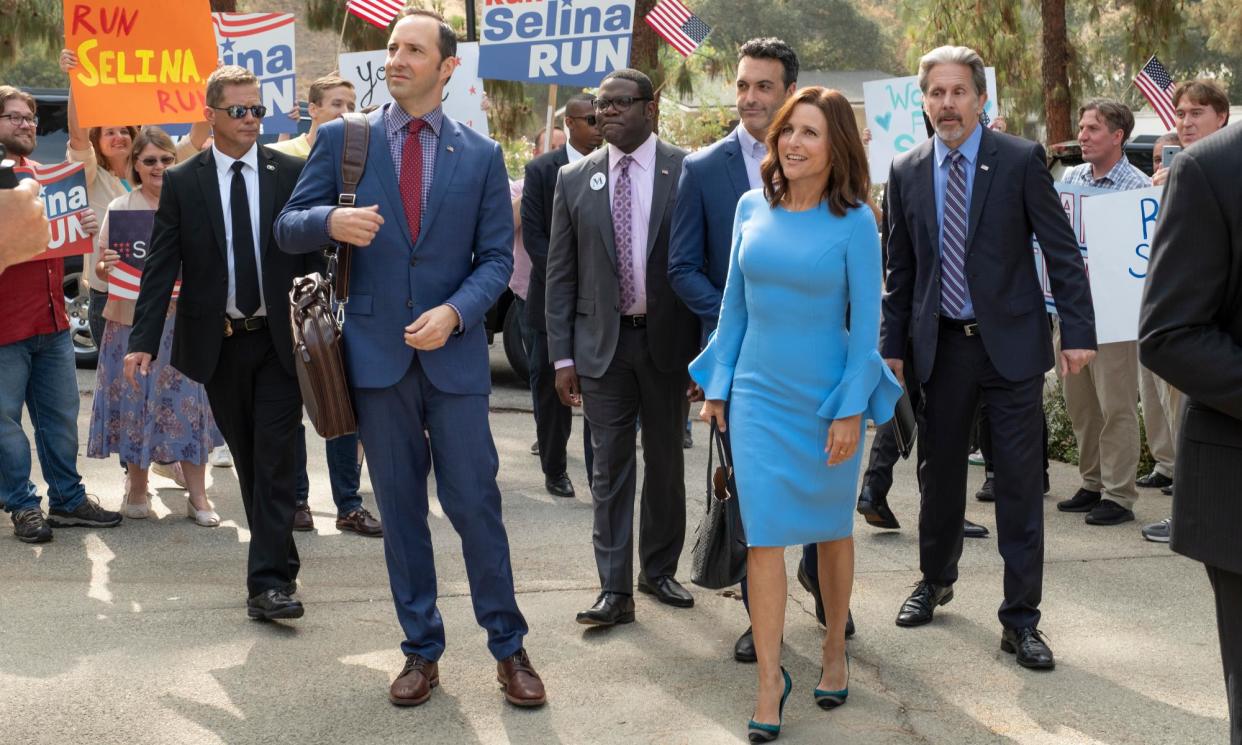 <span>Julia Louis-Dreyfus as Selina Meyer in Veep, which won 17 Emmy awards during its seven-year run.</span><span>Photograph: HBO</span>