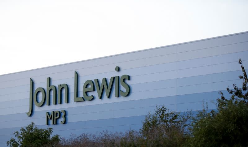 A John Lewis warehouse is pictured at Magna Park in Milton Keynes