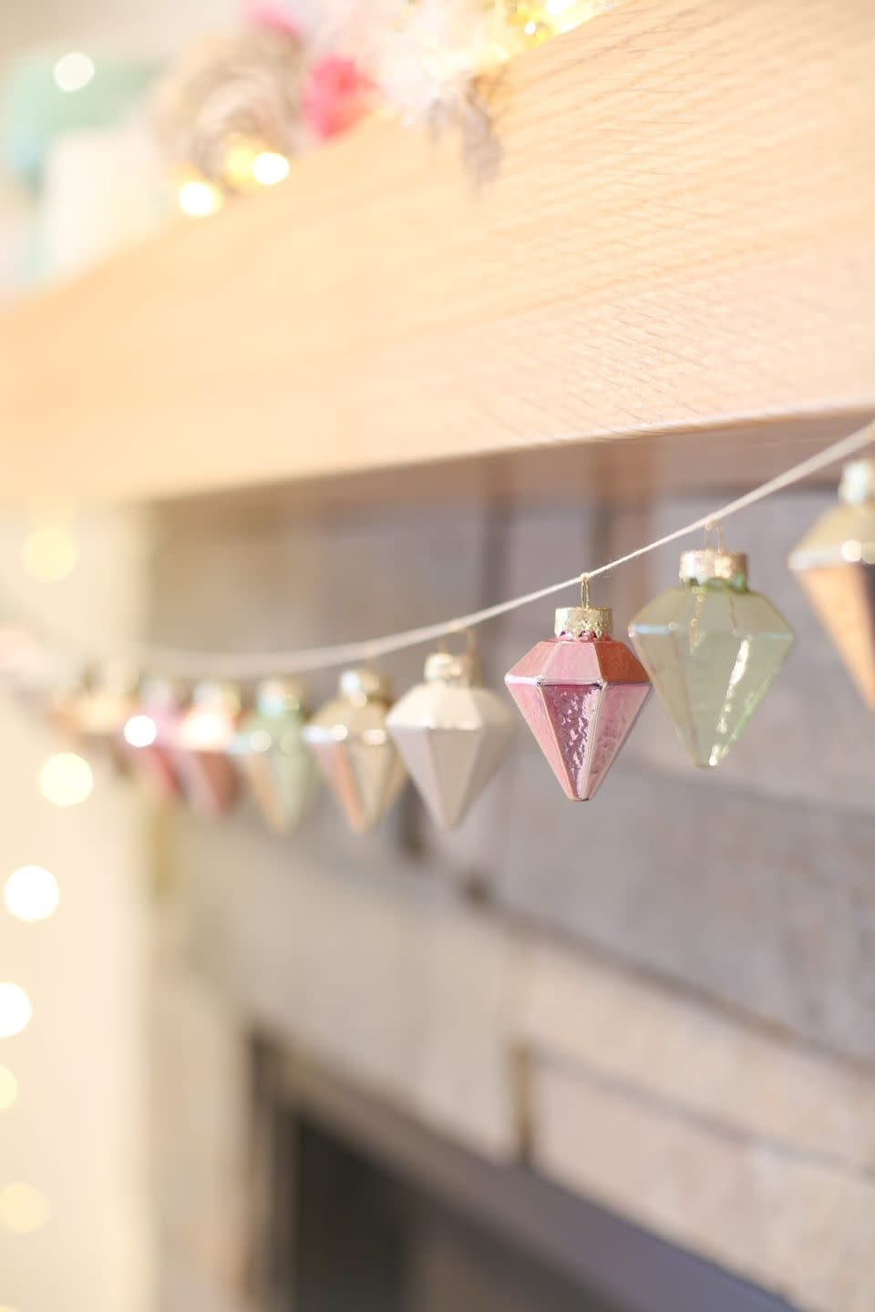 DIY Ornament Garland