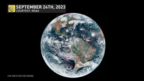 Full Disk Satellite September 24 2023