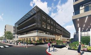 View smart windows will enclose 1301 South Lamar, a new spec office in South Lamar, south of downtown Austin.