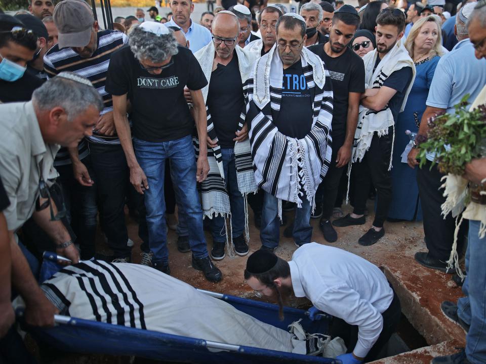 Yigal Yehoshua funeral