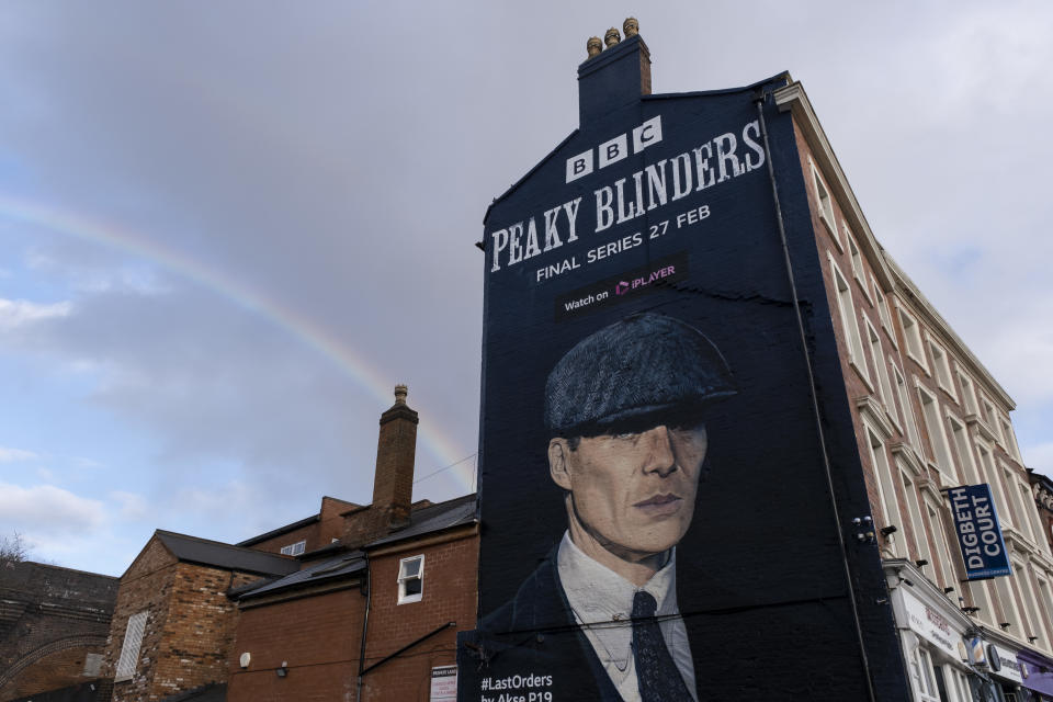 Mural de Peaky Blinders. (Foto: Mike Kemp/In Pictures via Getty Images)