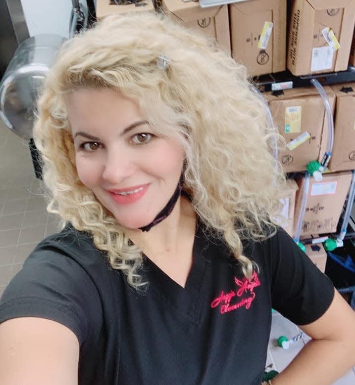 The Hispanic Heritage Month spotlight shines on Angelica “Angy” Lopez of Oak Hills, the CEO of Angy’s Angels Cleaning.