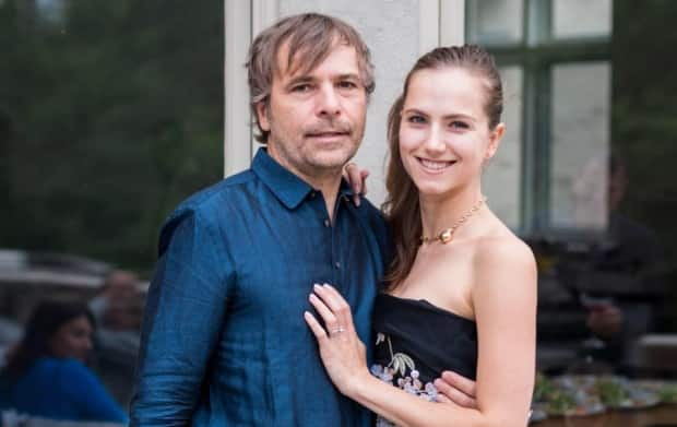 Rod and Ekaterina Baker are accused of flouting COVID-19 restrictions in Yukon in order to get doses of the Moderna vaccine. (Ekaterina Baker/Facebook  - image credit)