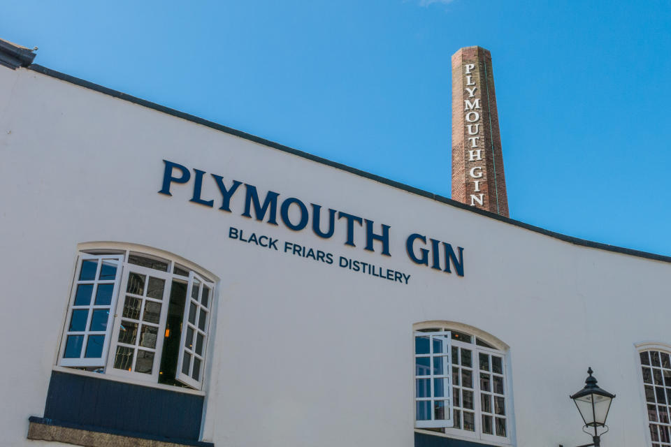 Plymouth Gin Black Friars distillery in Southside street, Plymouth (Andrew Parker via Getty)