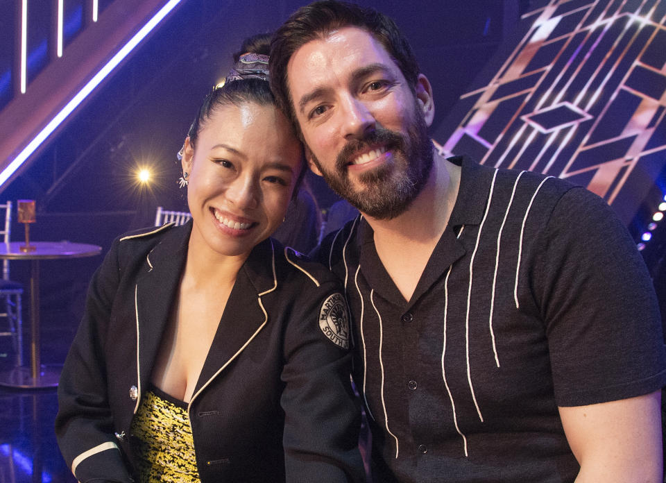 Linda Phan and Drew Scott on Dancing with The Stars. (Eric McCandless / ABC via Getty Images)