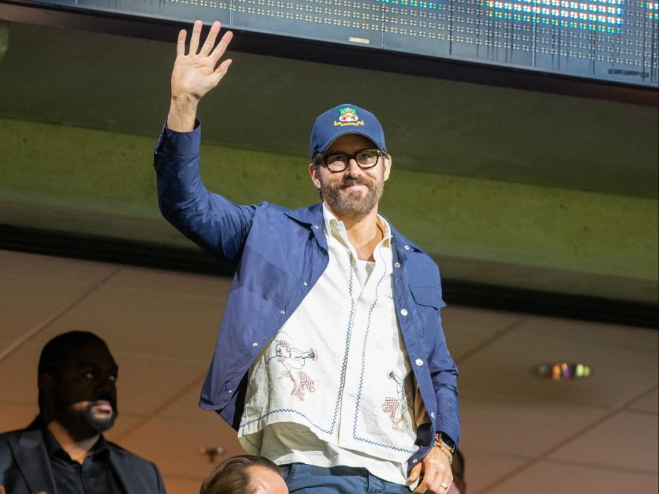 Ryan Reynolds is the co-owner of National League football side Wrexham  (Getty Images)