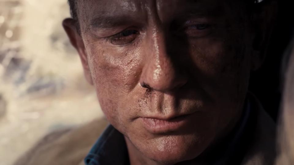 Daniel Craig battered and bruised as James Bond in the No Time to Die trailer