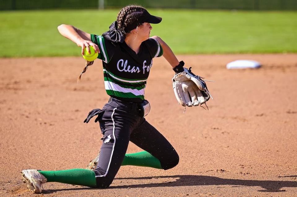 Clear Fork's Mel Blubaugh earned first team All-Mansfield News Journal honors in 2023.