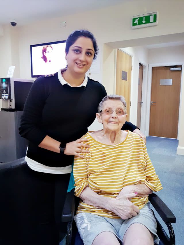 Shalini Sapru and Audrey Fildes