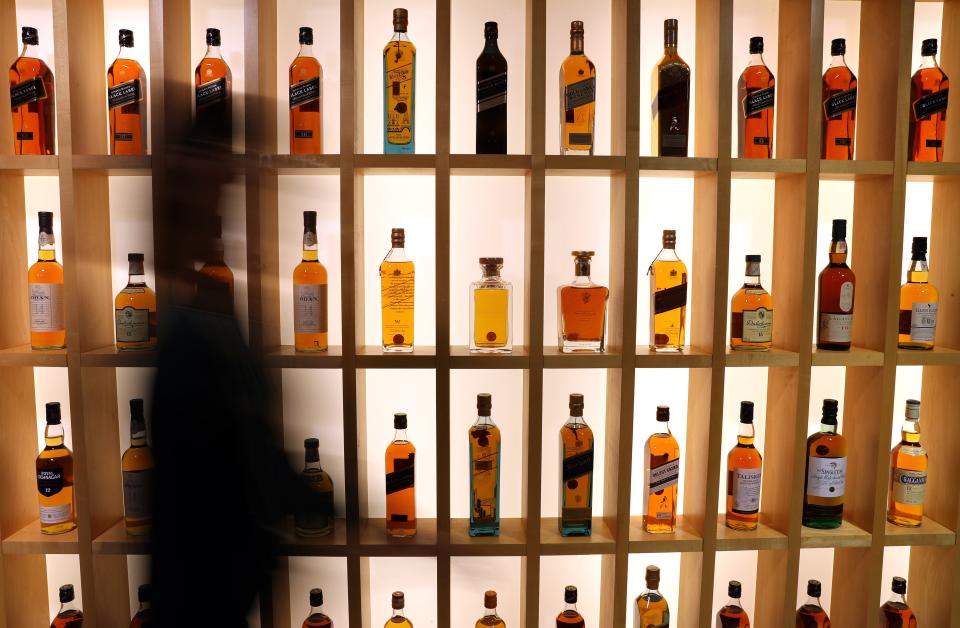 Diageo has enjoyed a jump in sales as drinkers have bought more spirits during the pandemic (Andrew Milligan/PA) (PA Archive)