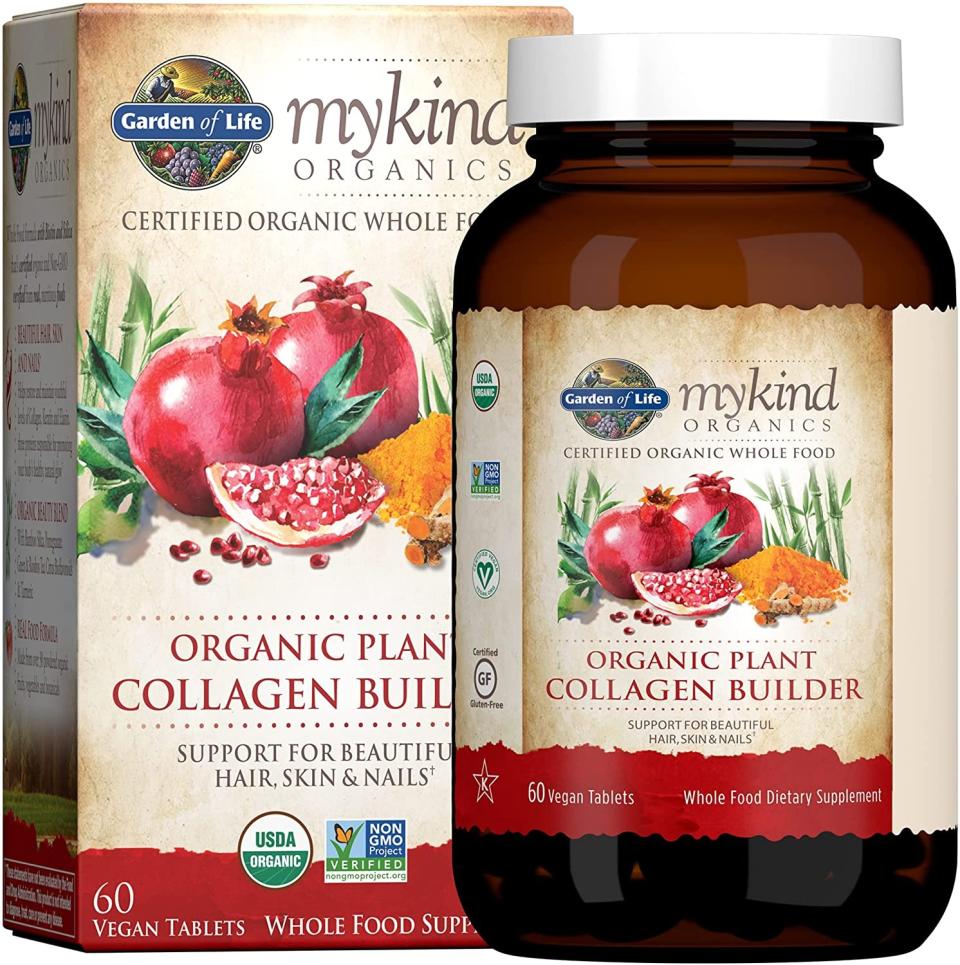 Mykind Organics Garden of Life Vegan Collagen Builder, best biotin supplements