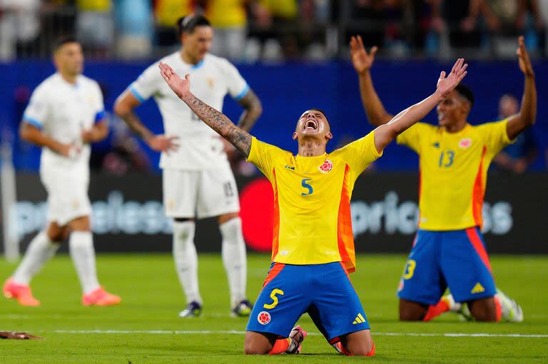 Colombia sacó a Uruguay de la carrera por el título y sueña con la segunda copa de su historia