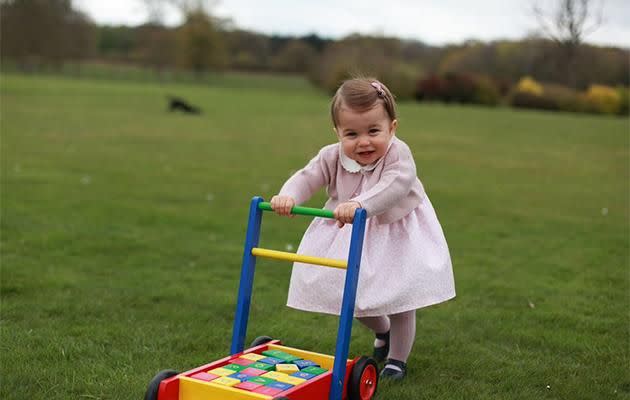 HRH Princess Charlotte. Photo: Twitter