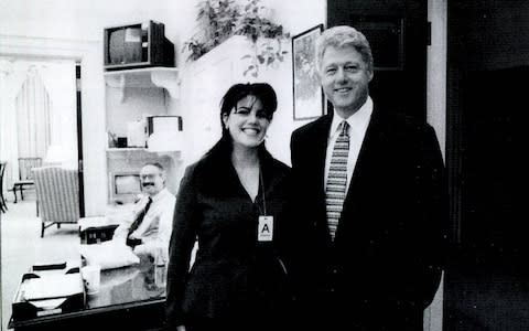 Lewinsky, who was a White House intern when she had an affair with Clinton