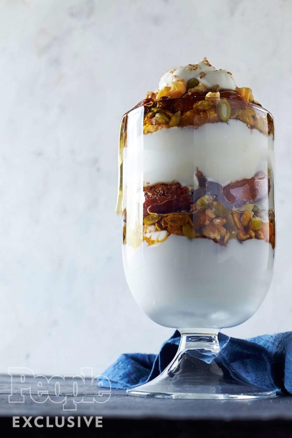 Pumpkin Seed Yogurt Parfait