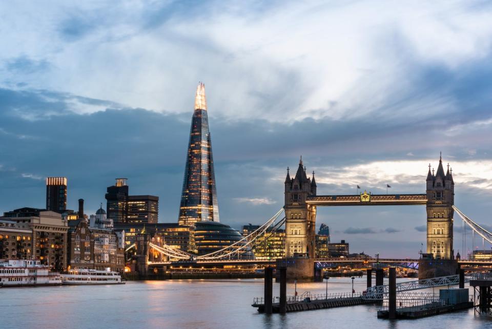 The Shard was designed by Renzo Piano and completed in 2013  (Handout)