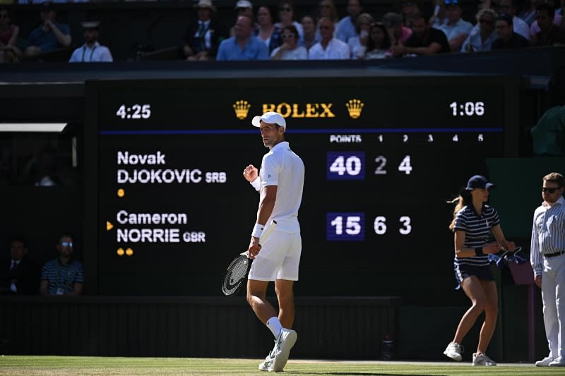 祖高域（Photo Credit: Wimbledon Twitter）