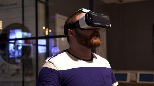 Oculus Rift virtual reality headset