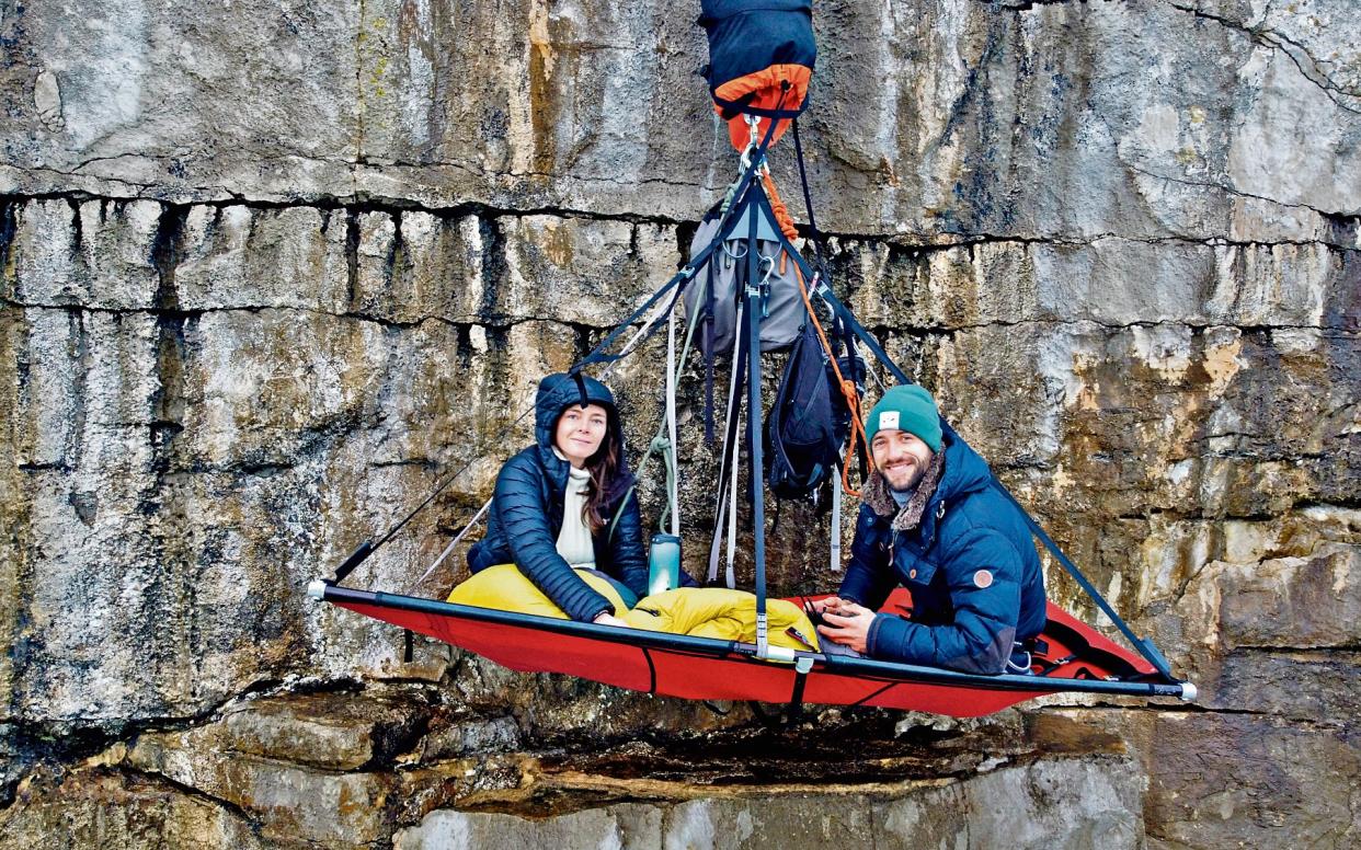 cliff camping - annabel fenwick elliott