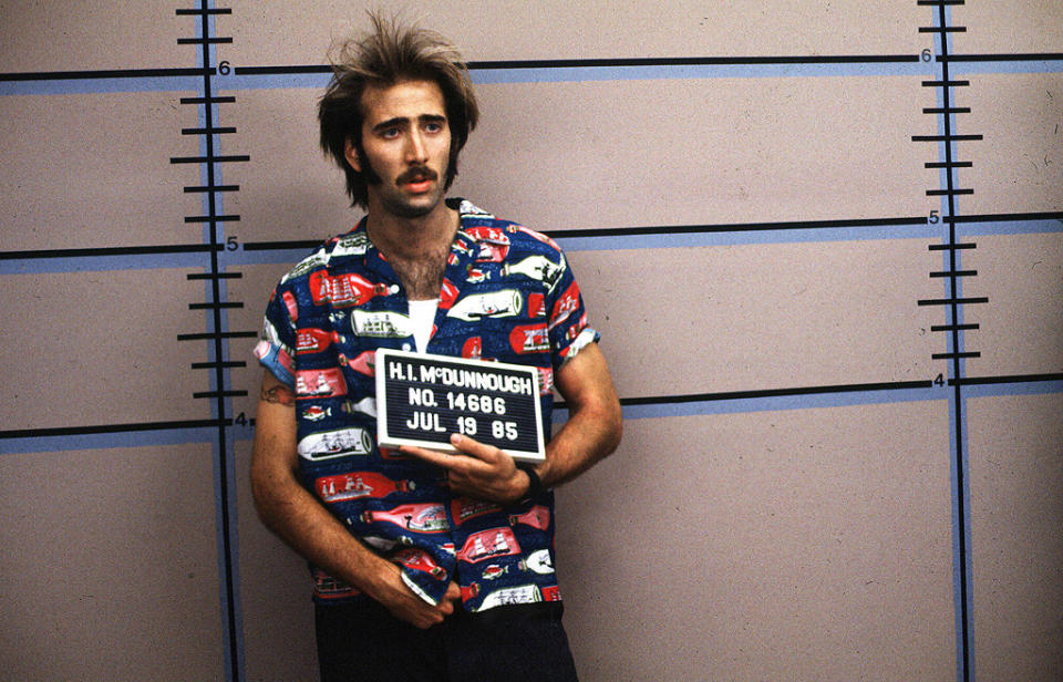 Nicolas Cage Hair Gallery 2008 Raising Arizona