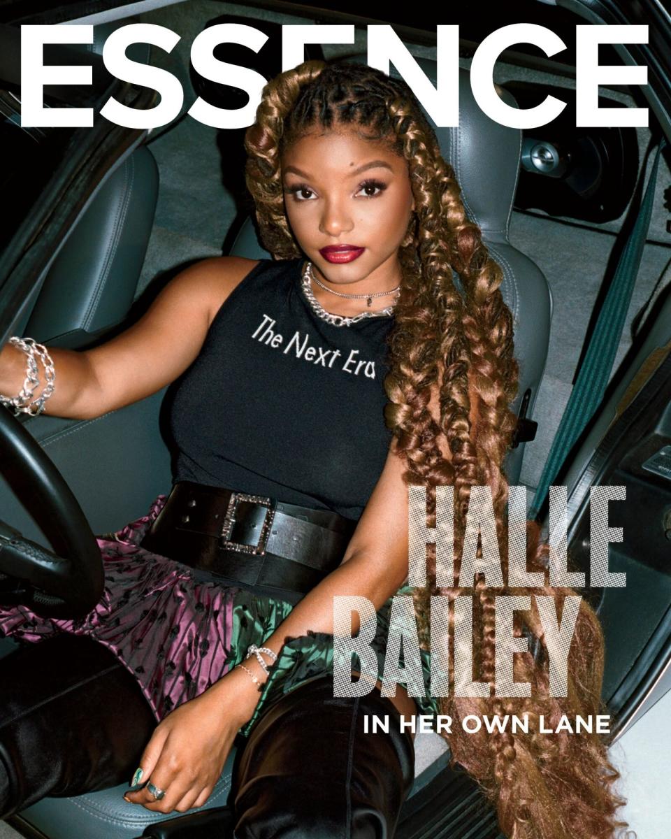 chloe and halle bailey essence cover