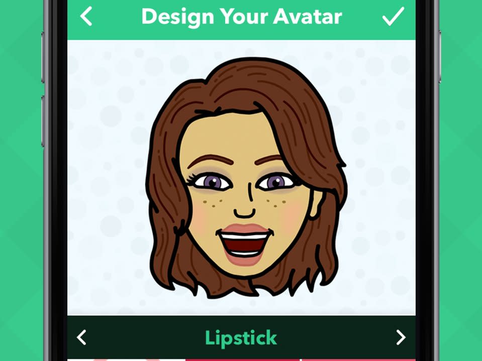 Bitmoji app