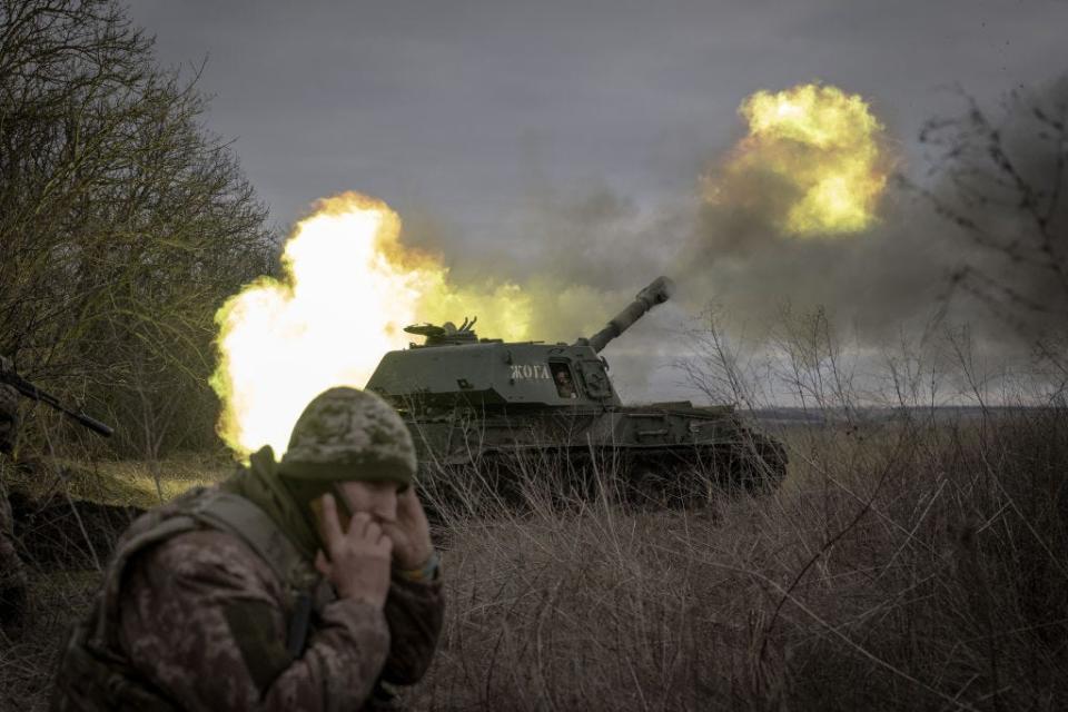 Ein ukrainischer Soldat in Donezk. - Copyright: Anadolu via Getty