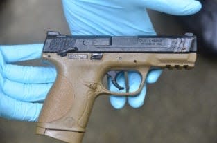 Akron police say a teenager was arrested Aug. 23 and a gun recovered that they believe was used in the shooting following a youth football game that saw a teen and a kid injured.