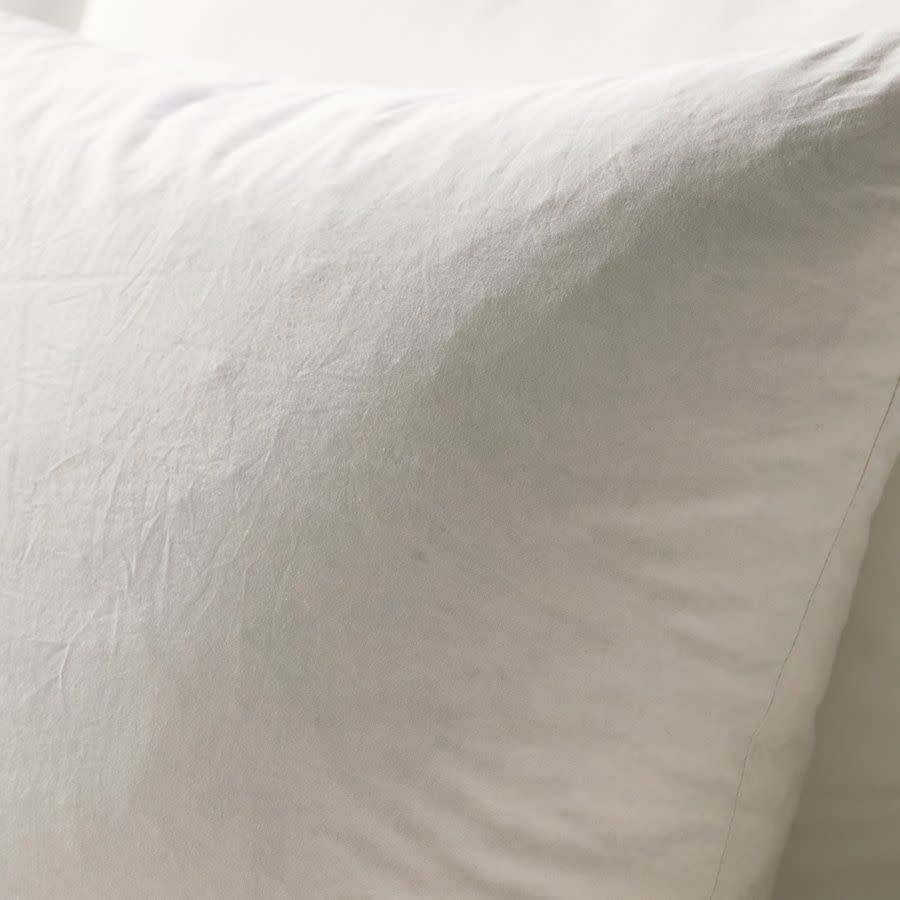 FJÄDRAR Inner cushion, off-white, 20x20 inch
