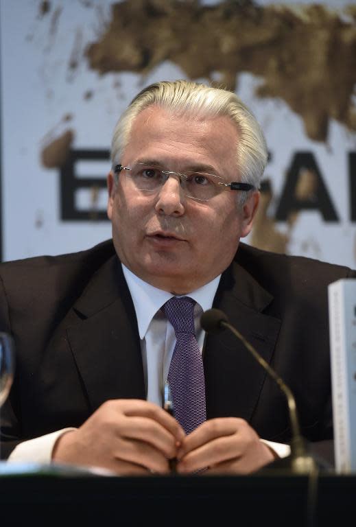 Le juge espagnol Baltasar Garzon à Madrid, le 9 avril 2015