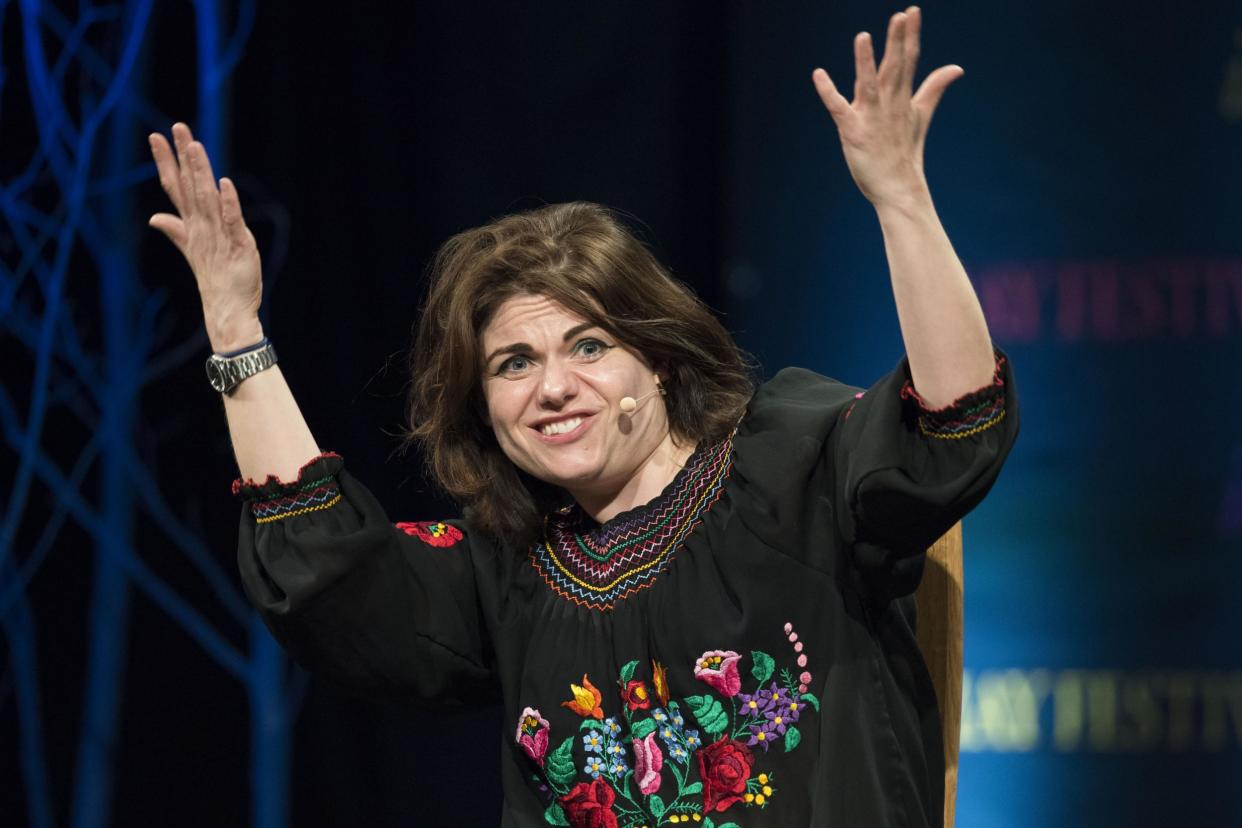 The Times, they are a changin': Times journalist Caitlin Moran (Getty Images): Getty Images