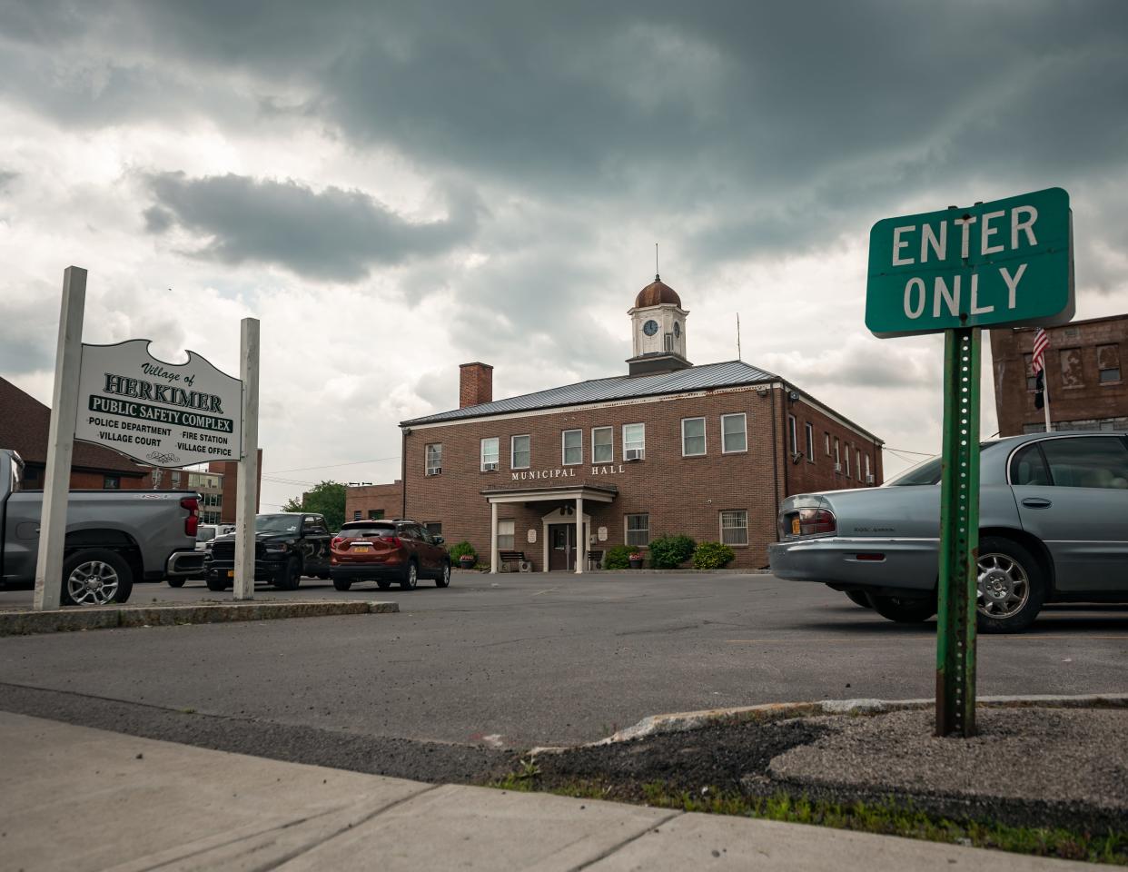 An exterior view of the Herkimer Police Station located at 120 Green St. in Herkimer, NY.