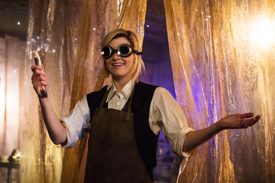 Jodie Whittaker as The Doctor in Doctor Who (BBC)