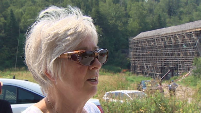 Protesters want to stop demolition of Hammond River covered bridge