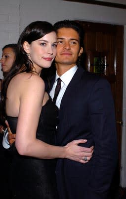 Liv Tyler and Orlando Bloom at the LA premiere of New Line's The Lord of the Rings: The Return of The King