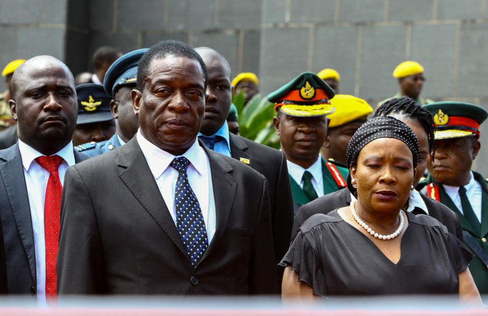 Image of Vice President Emmerson Mnangagwa