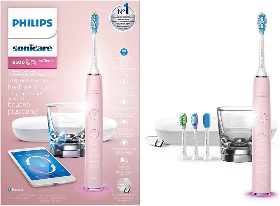 Philips Sonicare DiamondClean Electric Toothbrush. Image via Amazon.